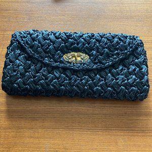 Vintage woven Artel clutch